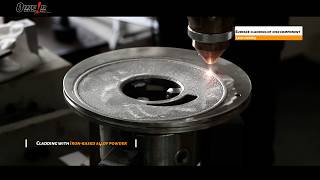 Laser Cladding Process of Disc Component | Precision Laser Metal Deposition & Surface Engineering