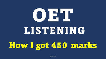 OET Listening - Tips and strategies to focus and get 400+ marks. (Doctors & Nurses)