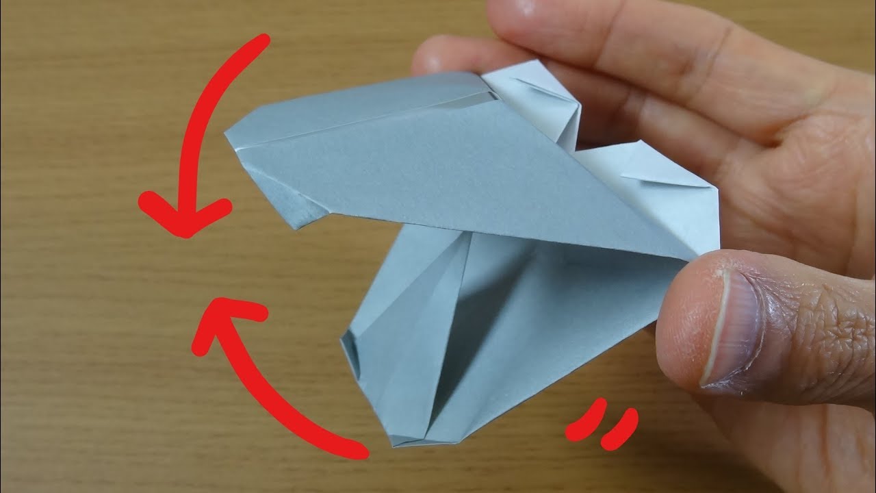 折り紙 ぱくぱくゴジラ 作り方 Origami Biting Godzilla Youtube