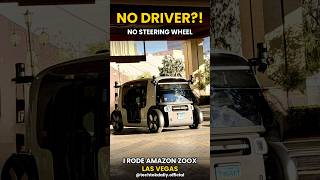 No Steering Wheel, No Driver: Riding Amazon Zoox in Vegas