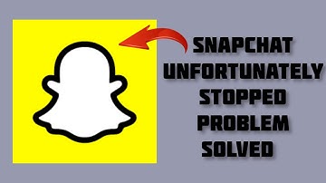 How To Solve "Snapchat Unfortunately Stopped" Problem || Rsha26 Solutions