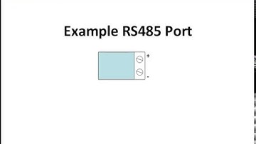 RS485 Physical Connections