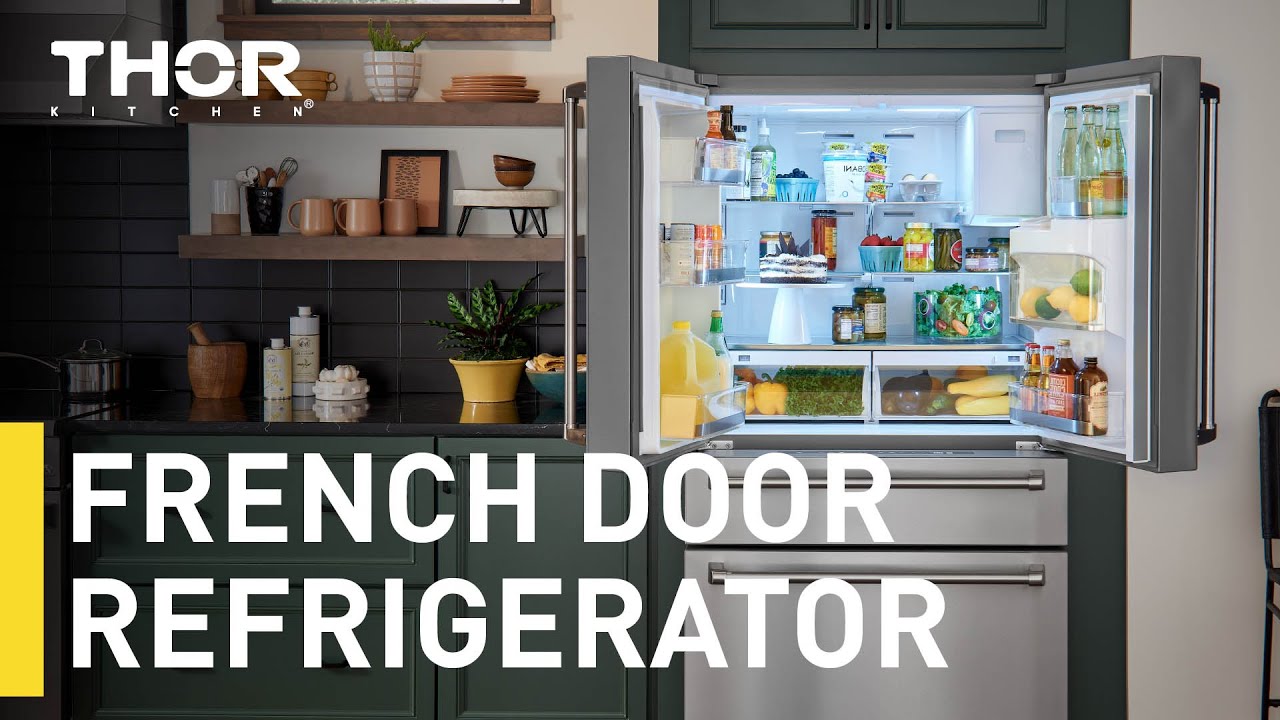 Refrigerator with Ice Maker and Water Dispenser Benefits - THOR Kitchen