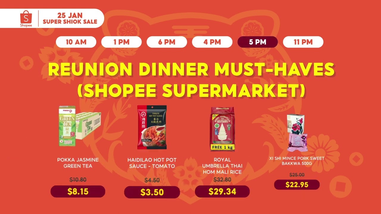 Shop exclusive deals on Shopee 25 Super Shiok Sale!
