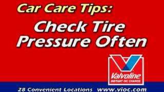 Valvoline Instant Oil Change - Winter Car Care Tips