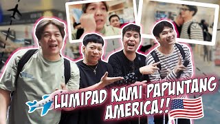 LUMIPAD KAMI PAPUNTANG AMERICA (MAY NAWALA PA) | BEKS BATTALION