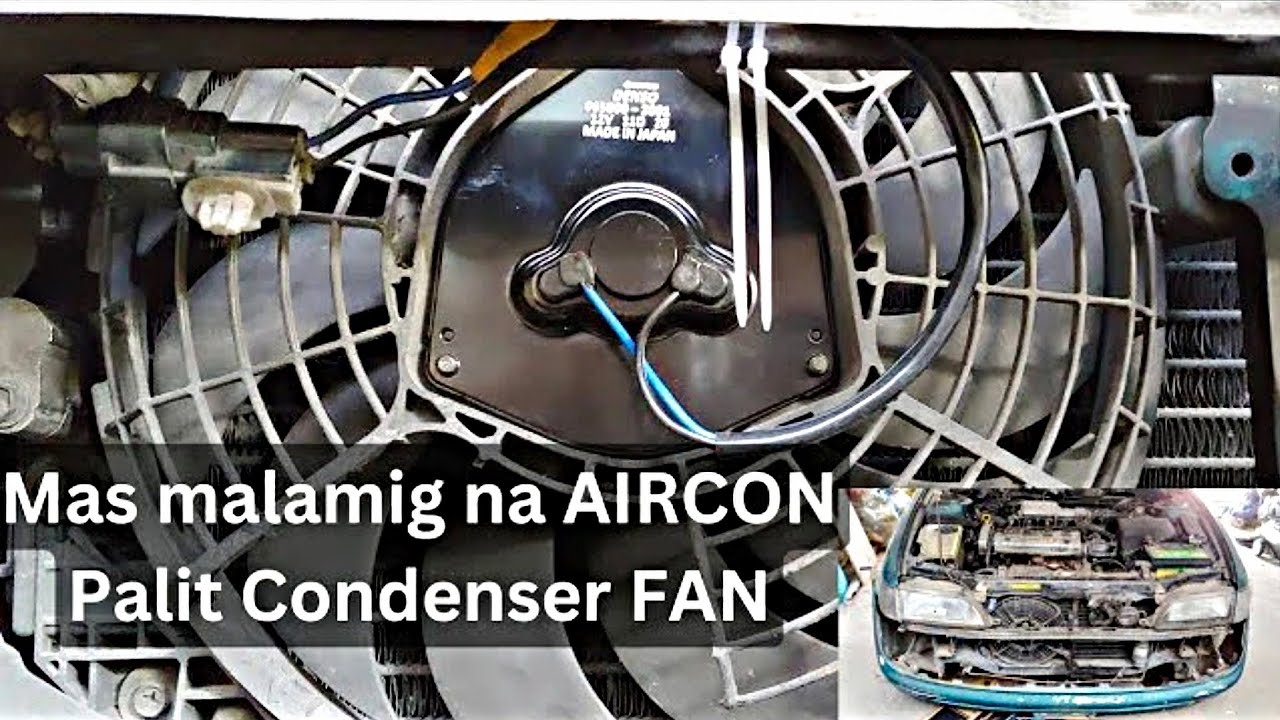 Toyota Corolla Big Body change Condenser Fan