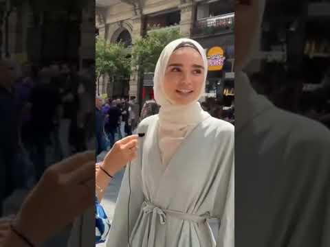 SPAIN S NON MUSLIM ANGY 23Y TRIED HIJAB FOR THE FIRST TIME 