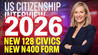 🔥 128 Civics Questions (RANDOM ORDER) + FULL ANSWERS 2026 | PASS USCIS N-400 INTERVIEW FAST! 🔥