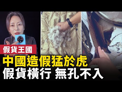 中国造假猛于虎！ 假货横行！ 假烟假酒假食品、假手机、