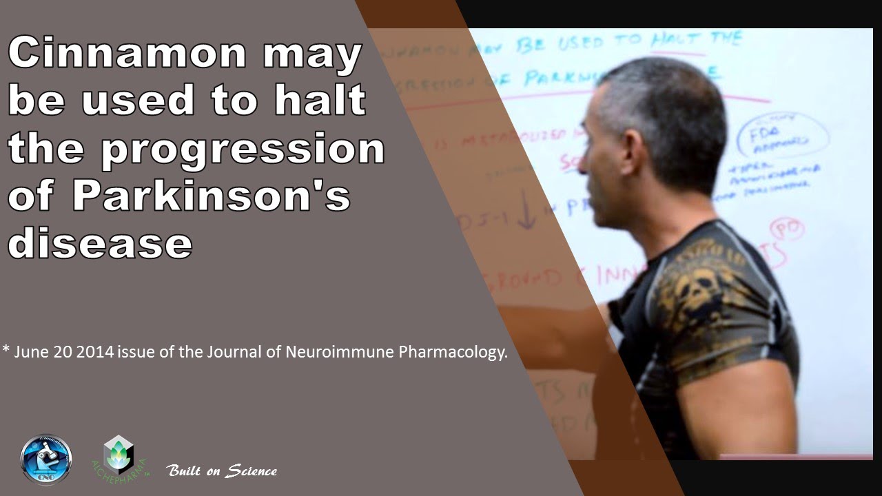 Cinnamon may be used to halt the progression of Parkinson's disease