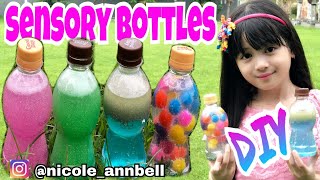 Diy Sensory Bottles Using Used Bottles Mainan Anak Botol Sensori Dari Botol Bekas