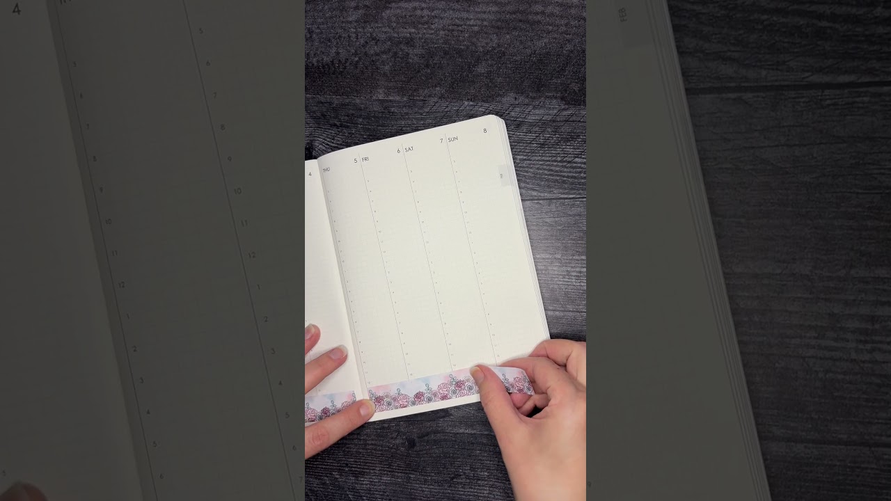 Plan with me! #a5plans #plansbyjustscribble #plannerstickers #a5planner #2026planner #2026 #planners