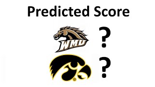 Western Michigan Broncos at Iowa Hawkeyes Predictions
