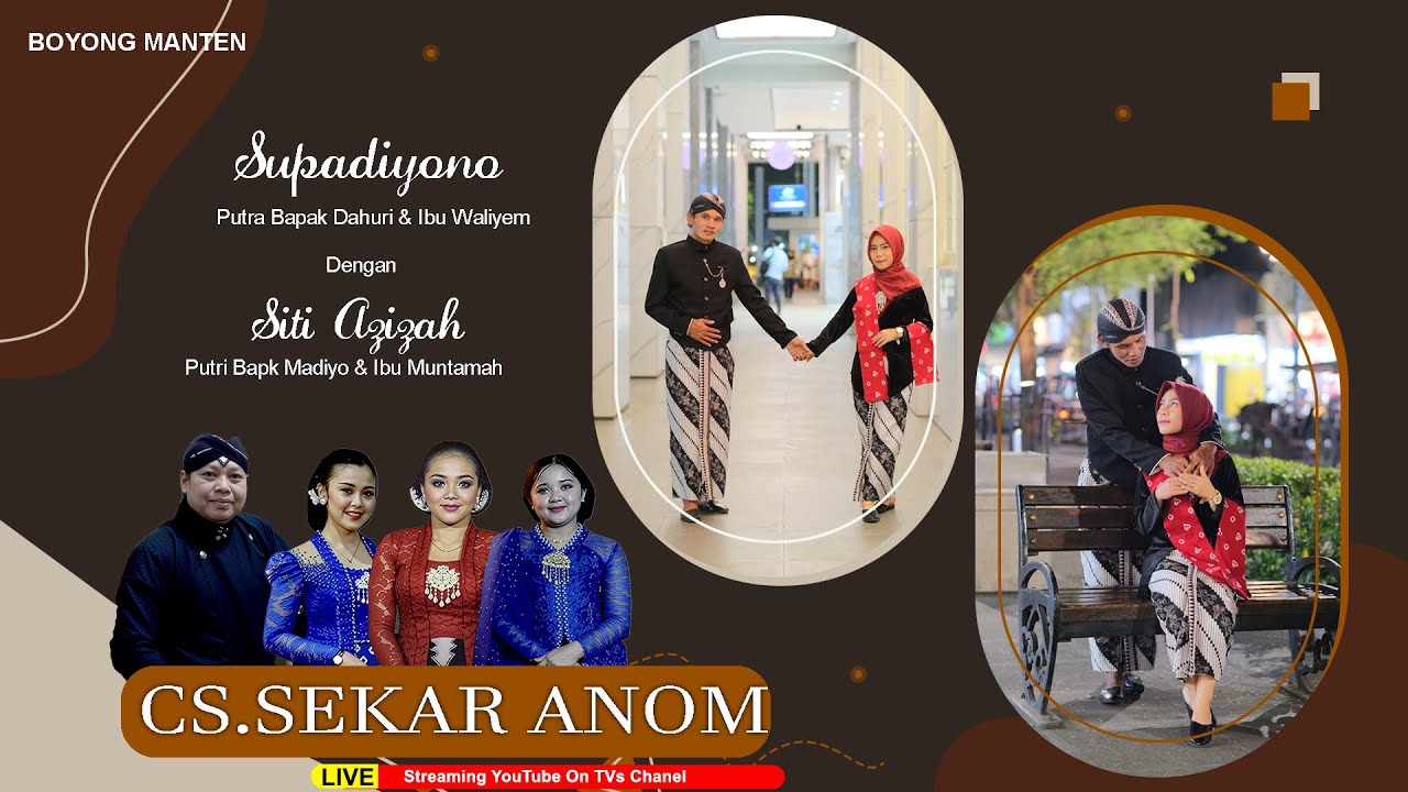 LIVE CAMPURSARI SEKAR ANOM  - BYONG SUPADIYONO & SITI AZIZAH  || GUGU WINDUSARI MAGELANG  09/10/2025