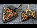 Ancient Egyptian inspired Earrings Polymer Clay Tutorial