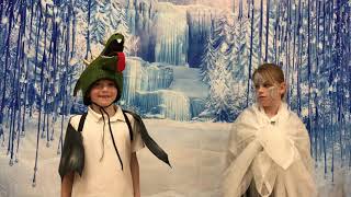 Ice Dragon and Wizard - acta Lockleaze Youth Theatre