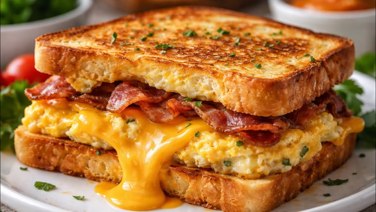 Вы никогда не пробовали таких вкусных хрустящих тостов с яйцом! С этого момента это ваш простой завт