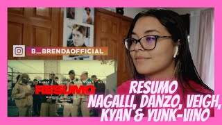 REACT: RESUMO - Nagalli, Danzo, Veigh, Kyan & Yunk Vino - Brenda Baptista