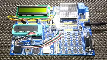 PCF8563 Real Time Alarm Clock