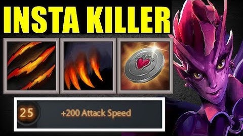 7 Attacks In a Sec Maximum Attack Speed Dark Willow | Dota 2 Ability Draft