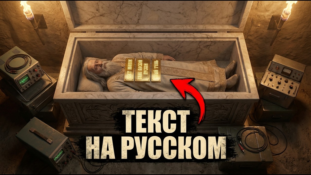 Мы были первыми? Саркофаг Яромира переписывает историю человечества.