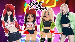 👇Blackpink ''Shut down'' Outfit id codes & links in Roblox ll Mel gracie