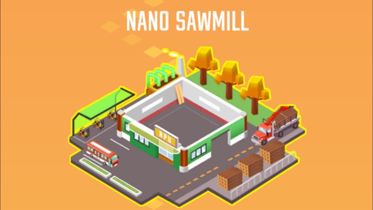 UNLOCK NANO SAWMILL IDLE FOREST LUMBER INC YouTube