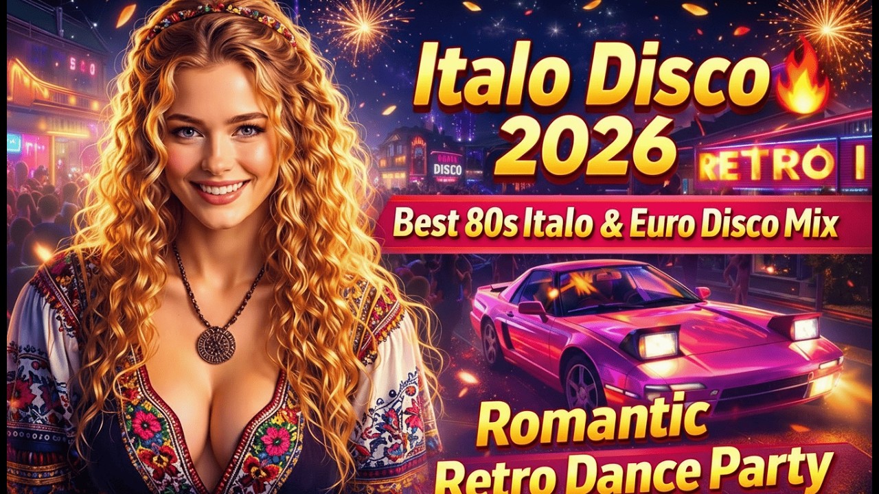 Romantic Italo Disco 2026 🌙 80s Love & Night Drive Euro Disco Mix