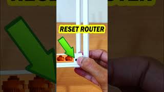 How To Reset WiFi Router
