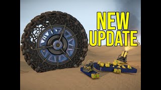 Space Engineer's - New Update  Planet Exhaust's Offroad Wheel & Cockpits