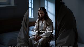 Quédate y escucha: no estás solo, Dios está aquí 🙏 #jesus #dios #diosesamor #fe #viral #shorts