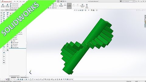 5.7 Spiral Staircase - Wendeltreppe - SolidWorks 2019 / 20 Training - Part Design