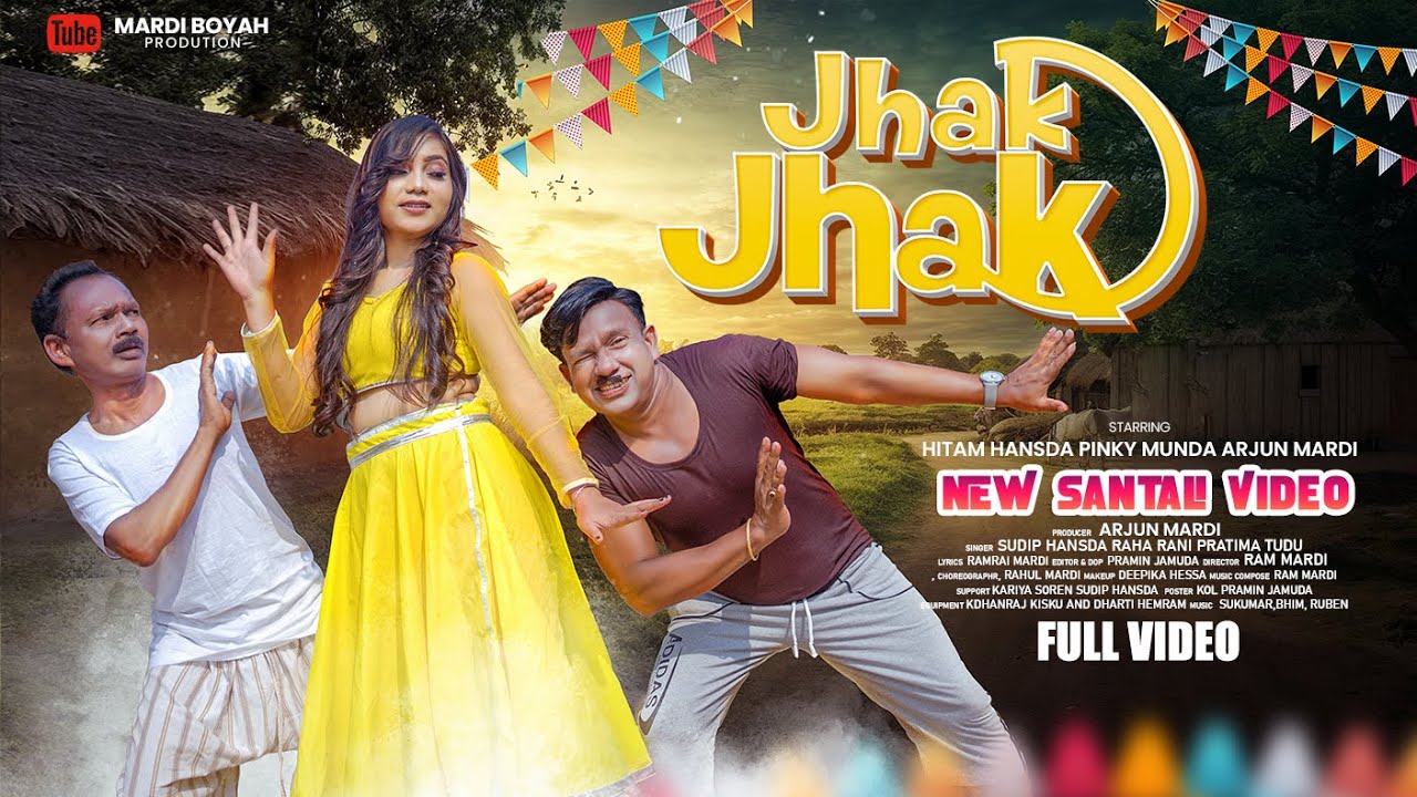 Jhak Jhak | New Santali Song 2025 | Official Full Video | Hitam Hansda, Pinky Munda & Arjun Mardi