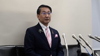 現職平井氏が５選出馬表明　鳥取知事選