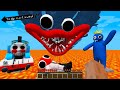 HUGGY WUGGY.EXE vs RAINBOW FRIENDS | CHOO CHOO CHARLES | THOMAS in Minecraft Gameplay