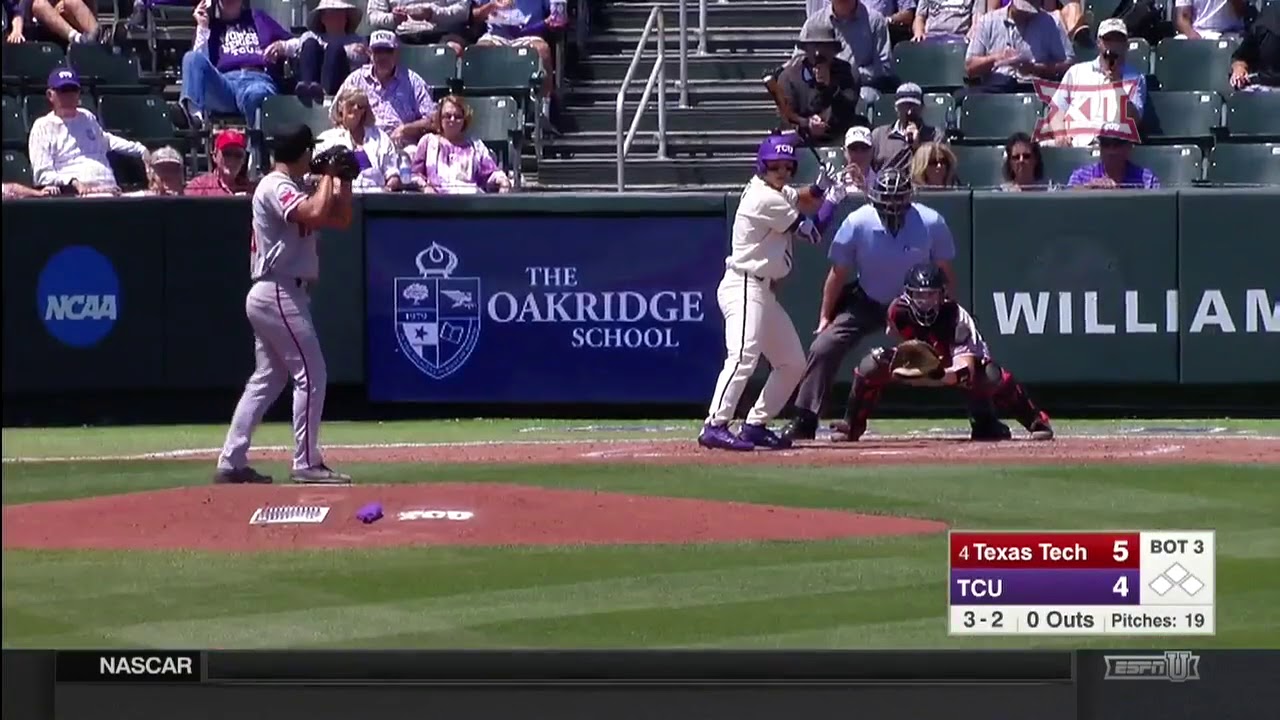 Texas Tech vs TCU Baseball Highlights - Apr. 29 - YouTube