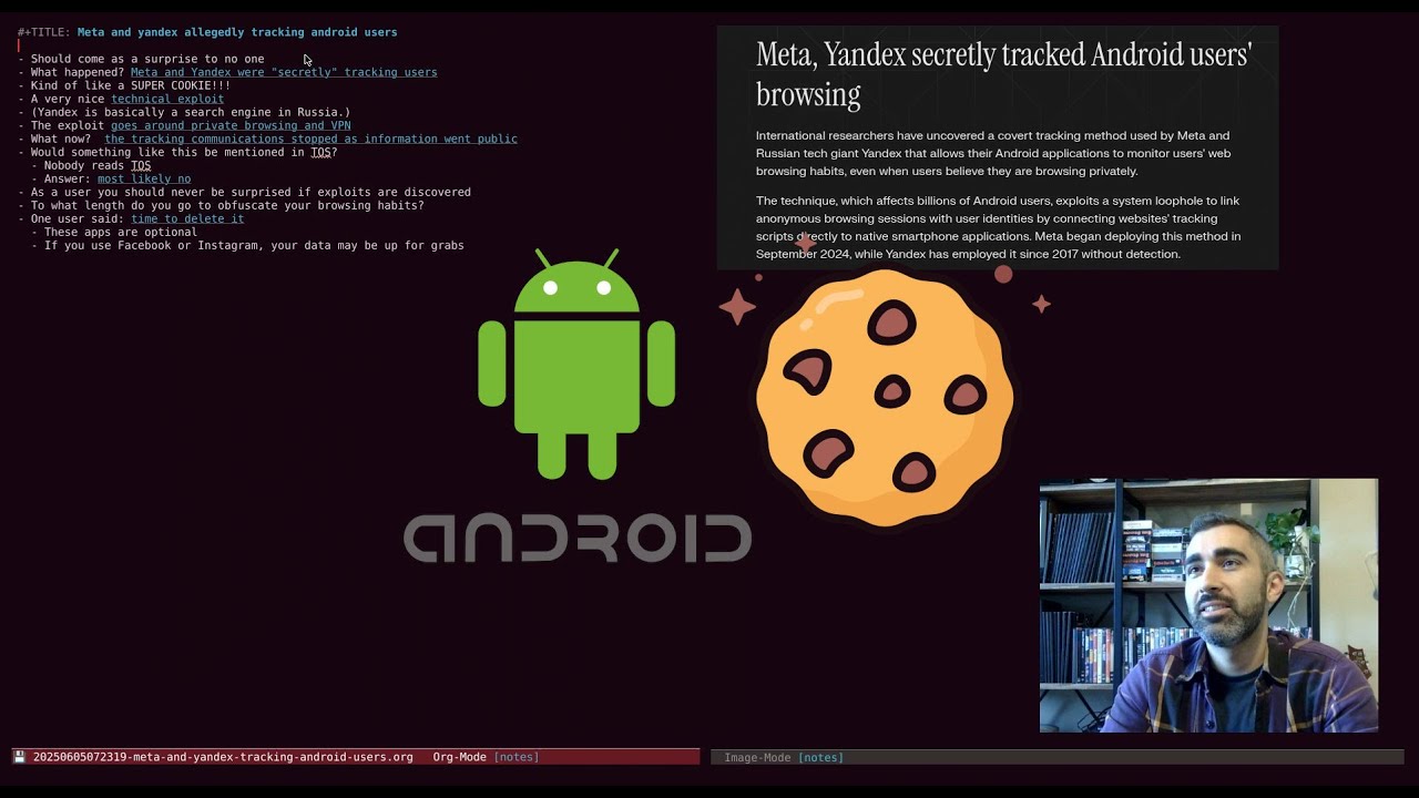 Meta and Yandex Tracked Android Users with Super Cookies!?