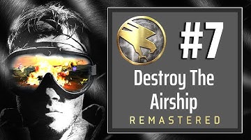 Command and Conquer Remastered | GDI Mission 7 - Destroy The Airship | (HARD)