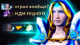 Красавица фармила до последнего! Crystal Maiden 7.34 | Radikaifa