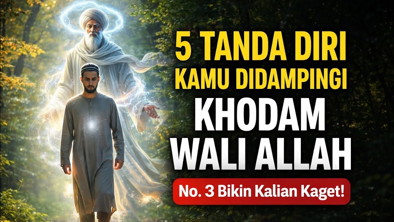 AMALAN BULAN RAJAB, 5 TANDA KAMU DIDAMPINGI KHODAM WALI ALLAH 