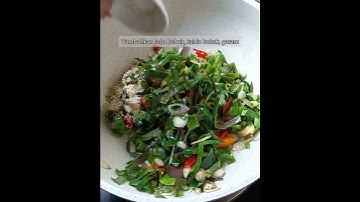 Thumbnail of Menu Murah & Nikmat , Tumis   Daun Kencur