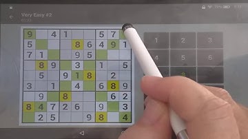 Sudoku Solver - Listen to Me  Explain How to Solve Sudoku X Very Easy #2