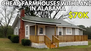 Hidden Real Estate Goldmines Cheap Farmhouses with Land in Alabama