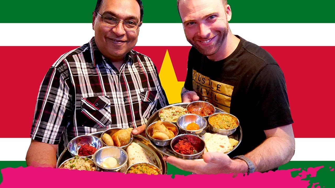 MindBlowing INDIAN THALI in SURINAME at Martin House of Indian Food