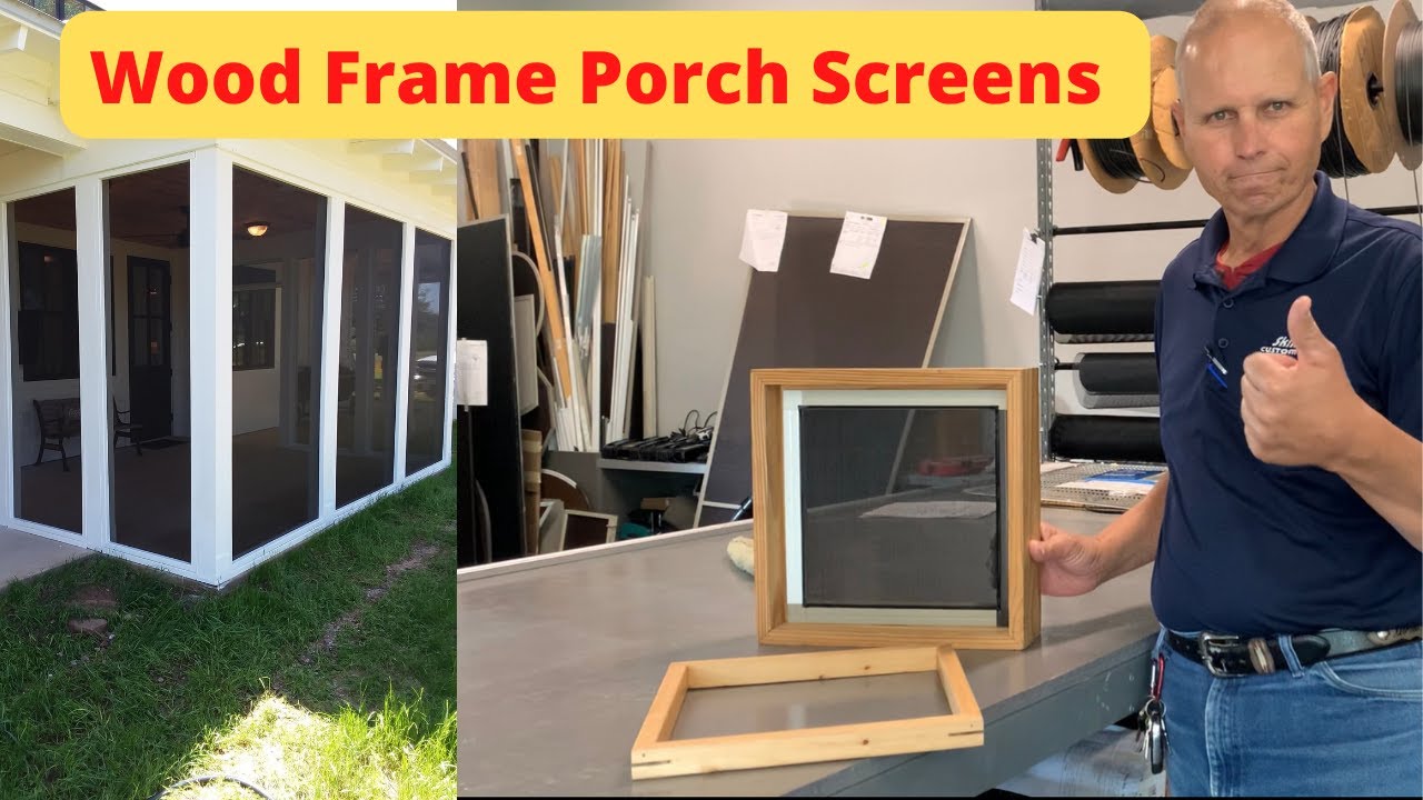 Wood Frame Screen Porch Basics: #diy #howto #constrction #learnmore # ...