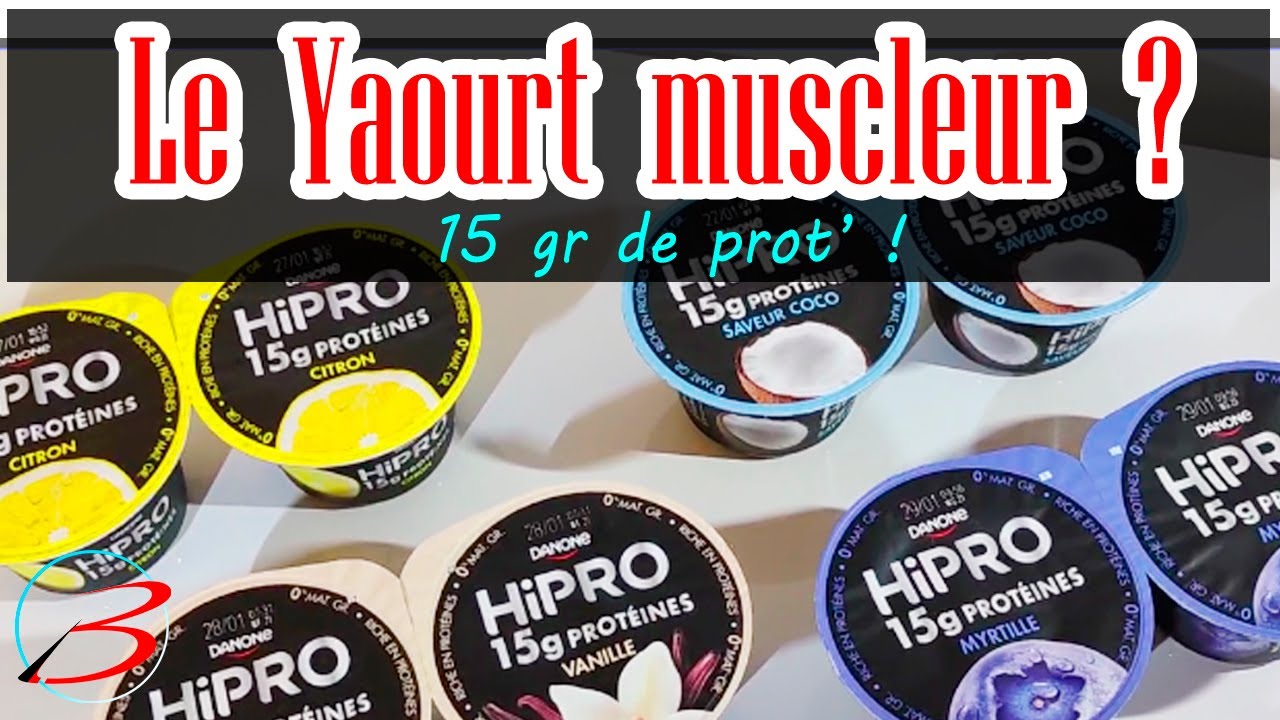 Yaourt HI PROTEIN de Danone, je teste - BOOST NOW E44 