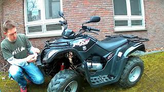 Parkschein, Parkscheibe, Vignette An Quad Und Motorrad