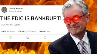 The Day The FDIC Died – FREE MONEY FOR ALL! (Major Bank Bailout Explained)
