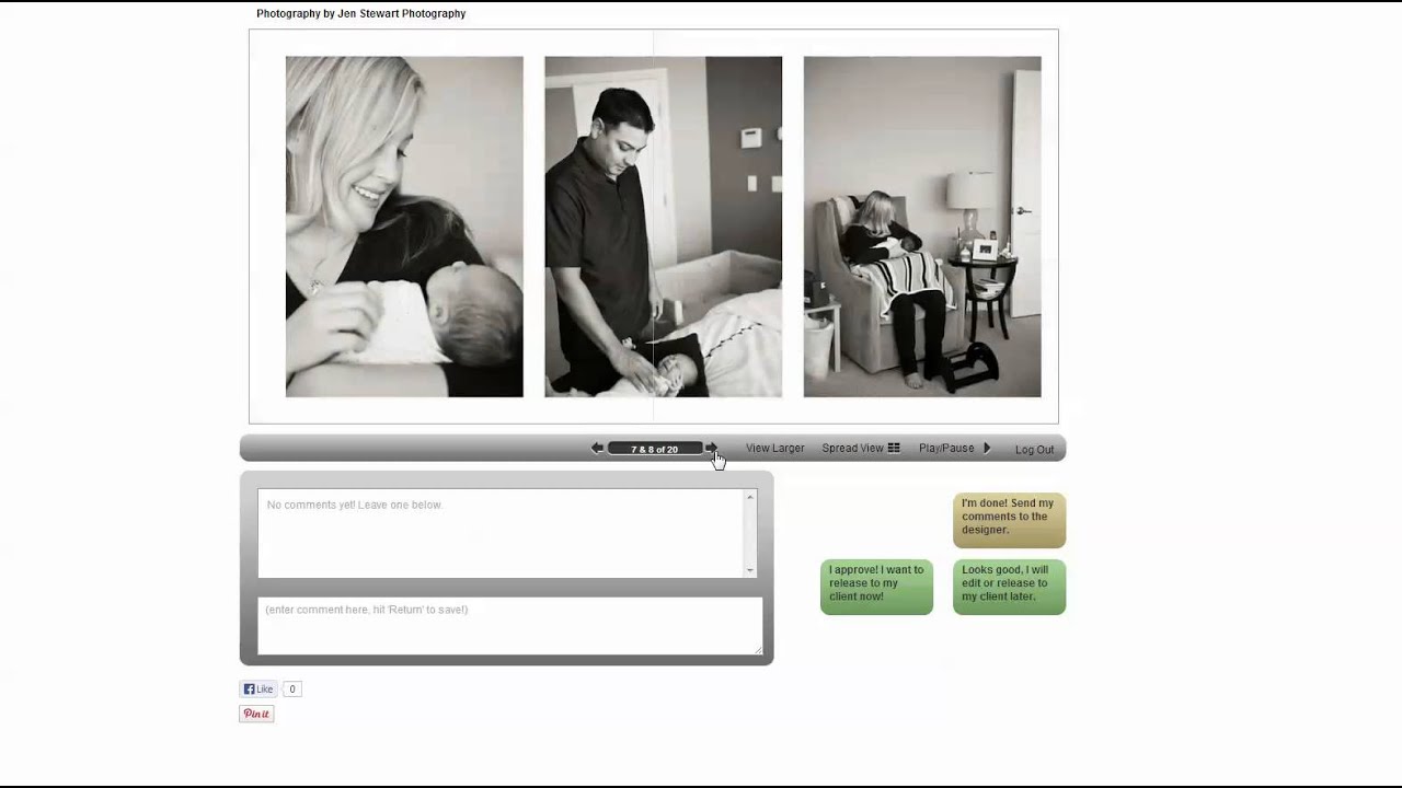 How to comment on your wedding book from ZT Photography